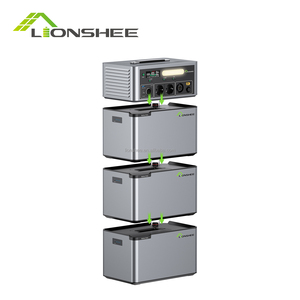 Lionshee DIY Flexible Power Box Emergency Backup Power Storage Solution Outdoor Portable Power Station Solar Generator