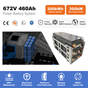 Customized Power Battery Solution 672V 460Ah Heavy Duty Machines