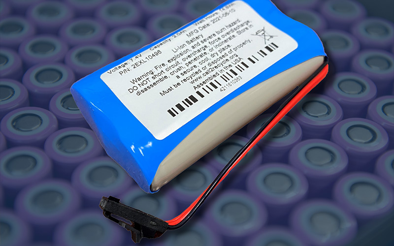 2EXL757X Series Industrial Li-Ion Battery Pack